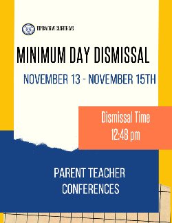 parent teacher conference flyer