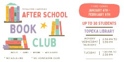 Book Club 3rd grade flyer