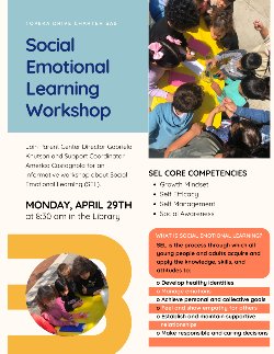 SEL Workshop flyer