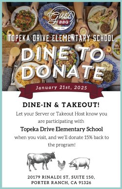 Topeka Drive PTA Dine-Out