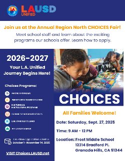 CHOICES Fair Flyer 1