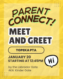 Parent Connect Meet and Greet Flyer