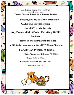 GATE SAS Spring Meeting Flyer