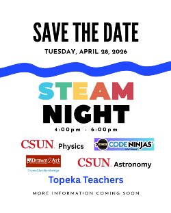 STEAM Nite 2026 Flyer